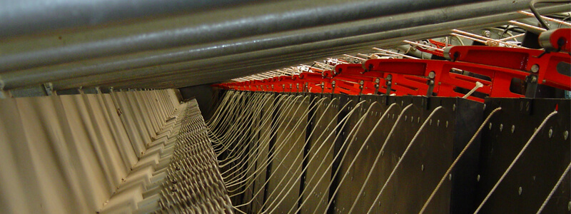 long shot of wave energy measurement wires